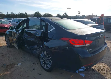 2017 Genesis G80 3.8 from USA, damaged, VIN KMHGN4JE8HU176957